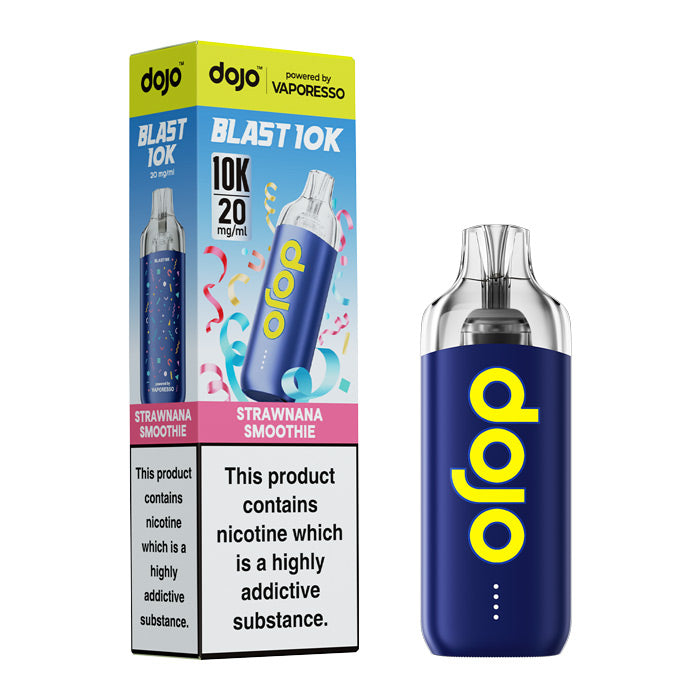 Vaporesso DOJO Blast 10K Strawnana Smoothie 20mg prefilled pod kit