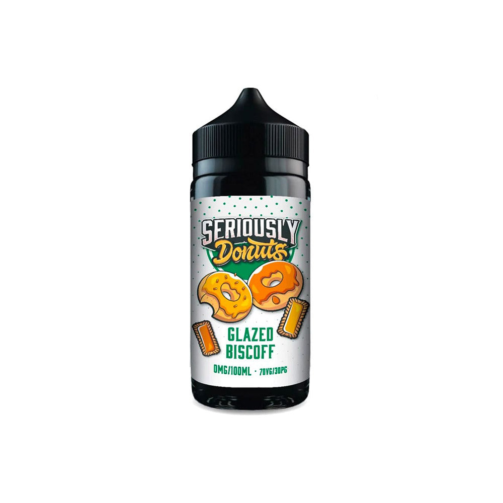 Doozy Vape Seriously Donuts Glazed Biscoff 100ml Shortfill E Liquid
