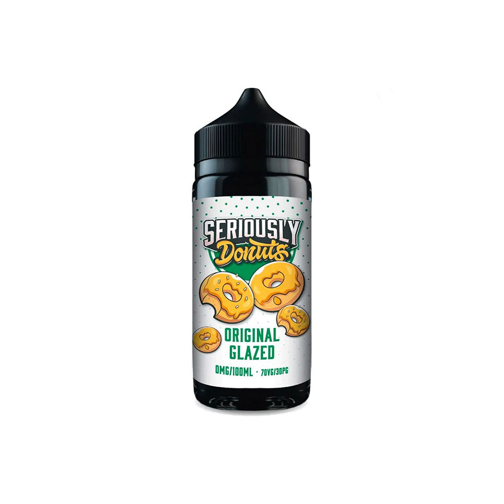 Original Glazed Seriously Donuts 100ml Shortfill E Liquid by Doozy Vape Co