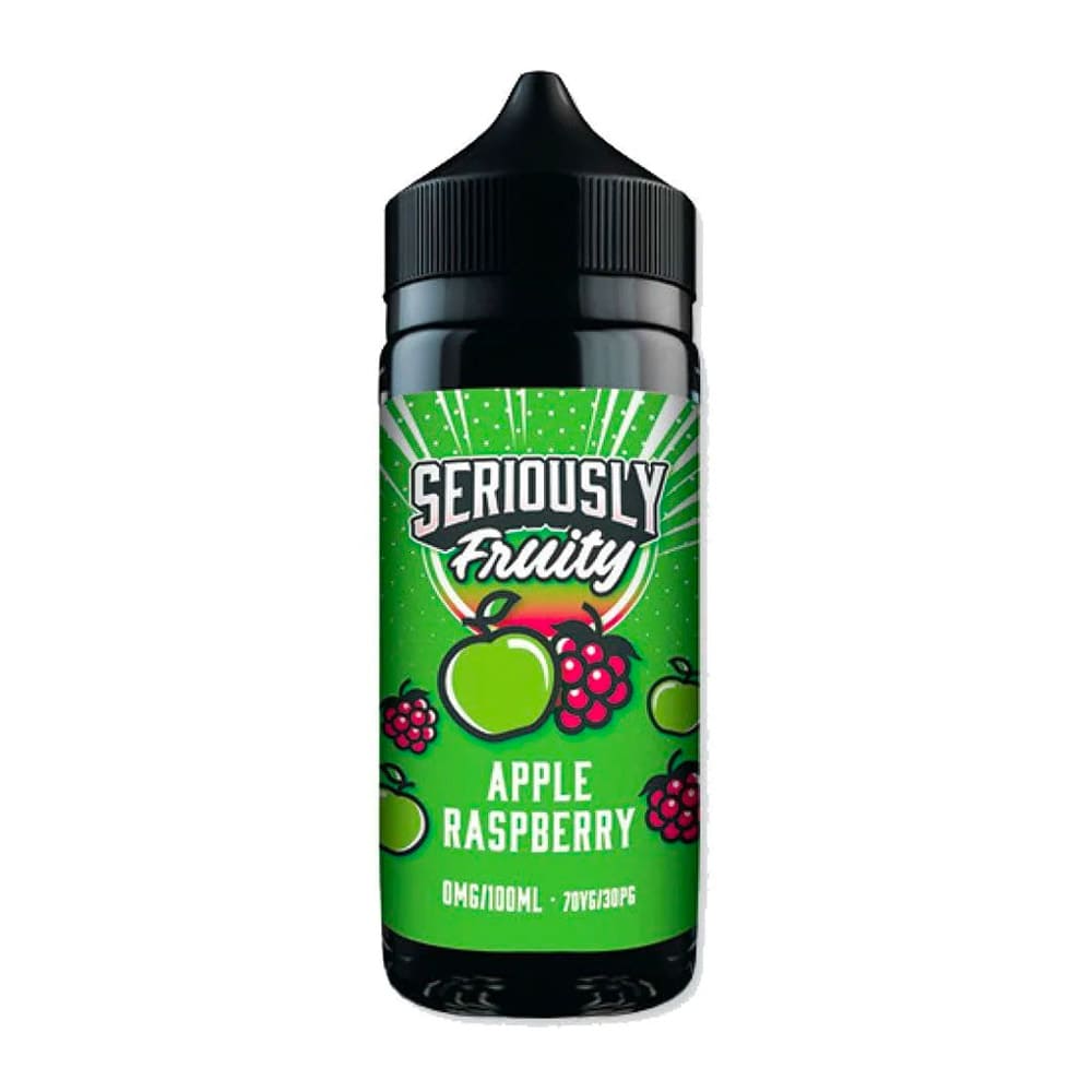 Doozy Seriously Fruity Apple Raspberry 100ml shortfill e-liquid bottle