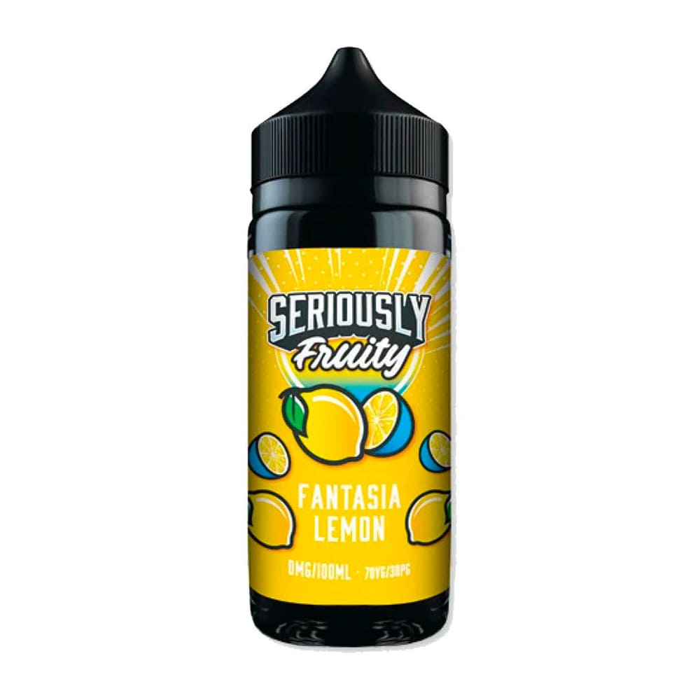 Doozy Seriously Fruity Fantasia Lemon 100ml shortfill e-liquid bottle
