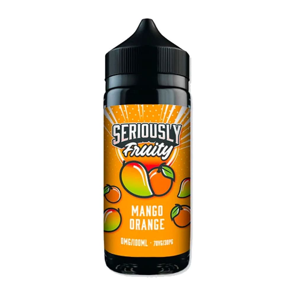 Doozy Seriously Fruity Mango Orange 100ml shortfill e-liquid bottle