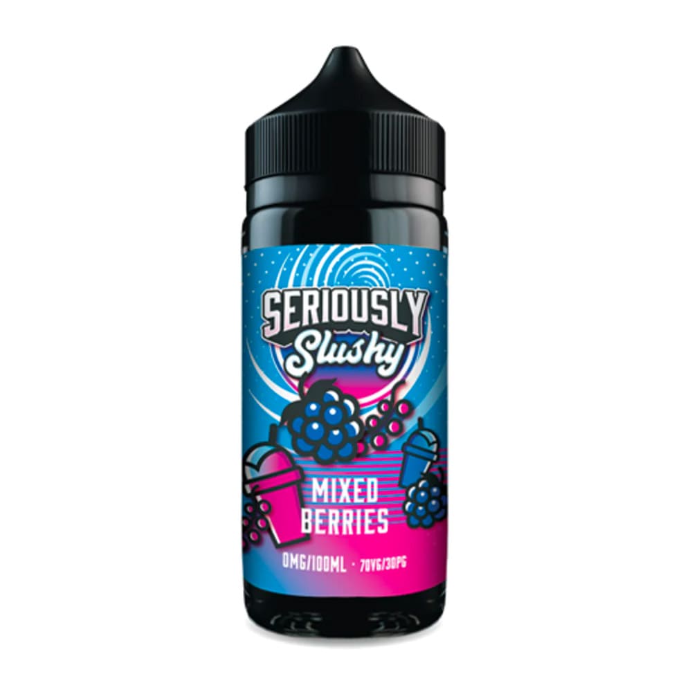 Doozy Seriously Slushy Mixed Berries 100ml shortfill e-liquid bottle