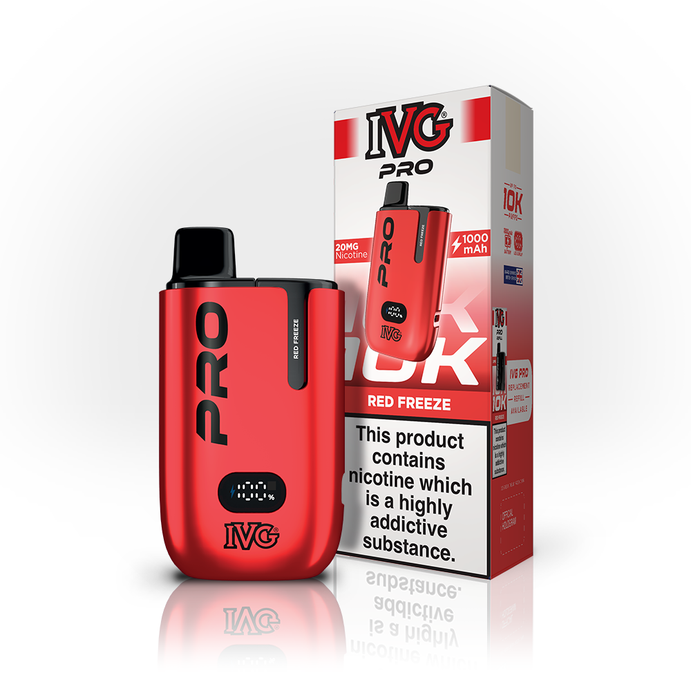IVG PRO Red Freeze 20mg prefilled pod kit with device