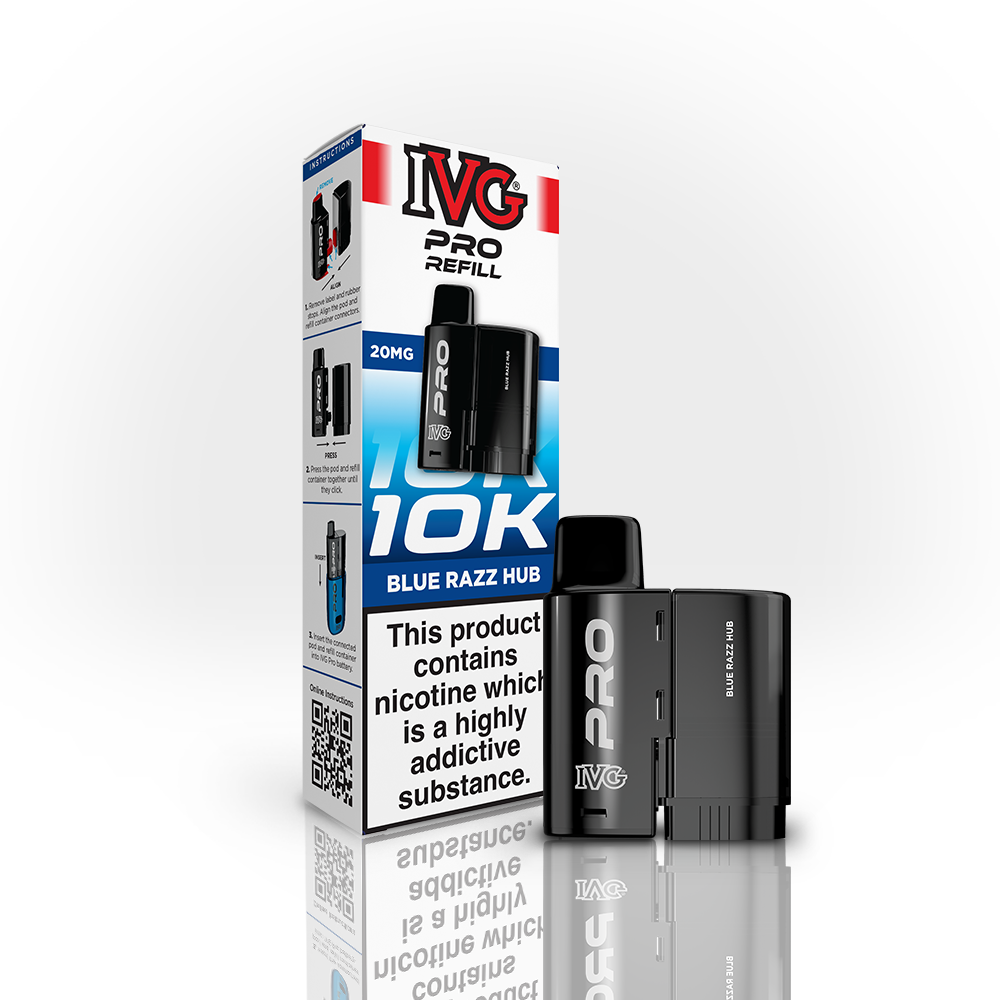 IVG Pro 12 Prefilled Pods - Blue Razz Hub