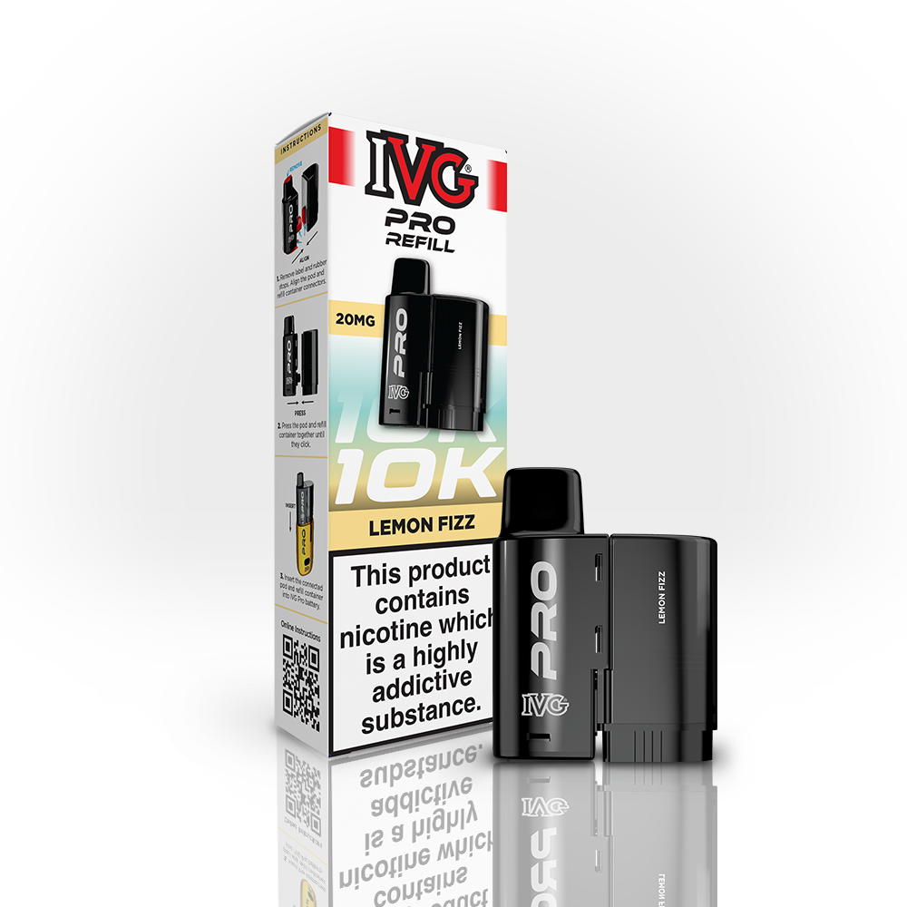 IVG Pro 12 Prefilled Pods - Lemon Fizz