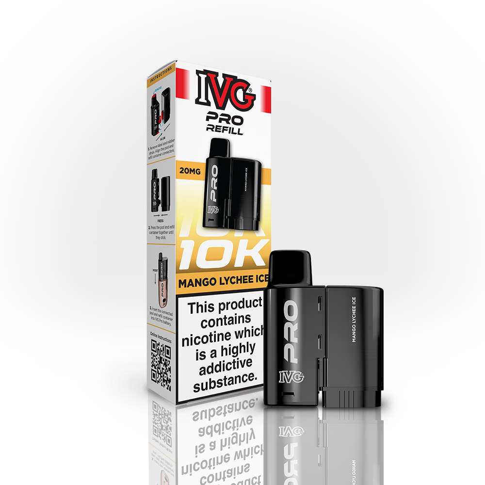 IVG Pro 12 Prefilled Pods - Mango Lychee Ice