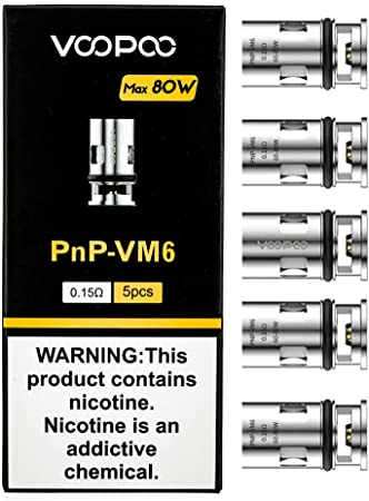 Voopoo PnP Coils (5 pack) - Explore a wide range of e-liquids, vape kits, accessories, and coils for vapers of all levels - Vape Saloon