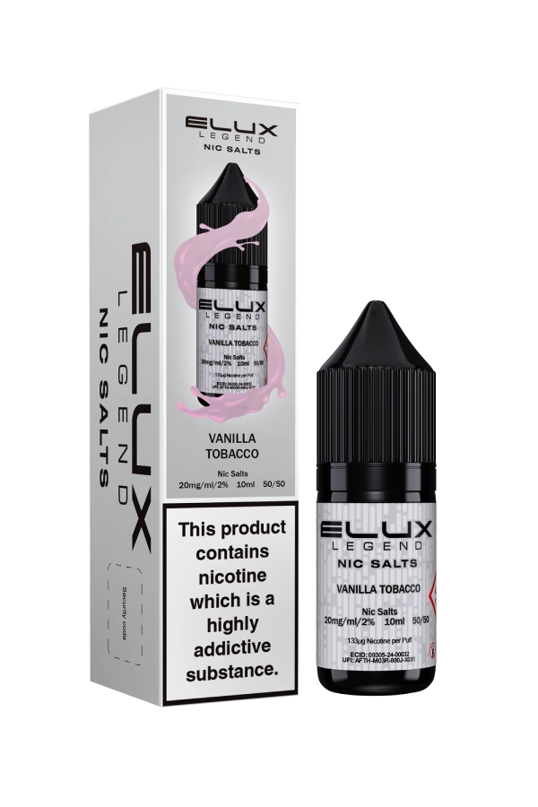ELUX Legend Nic Salts - Vanilla Tobacco