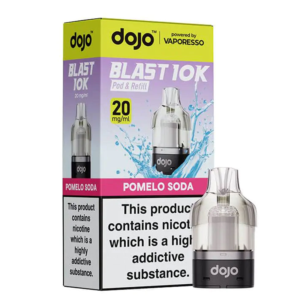 Vaporesso DOJO Blast 10K/30K Pomelo Soda 20mg prefilled pod and refill set