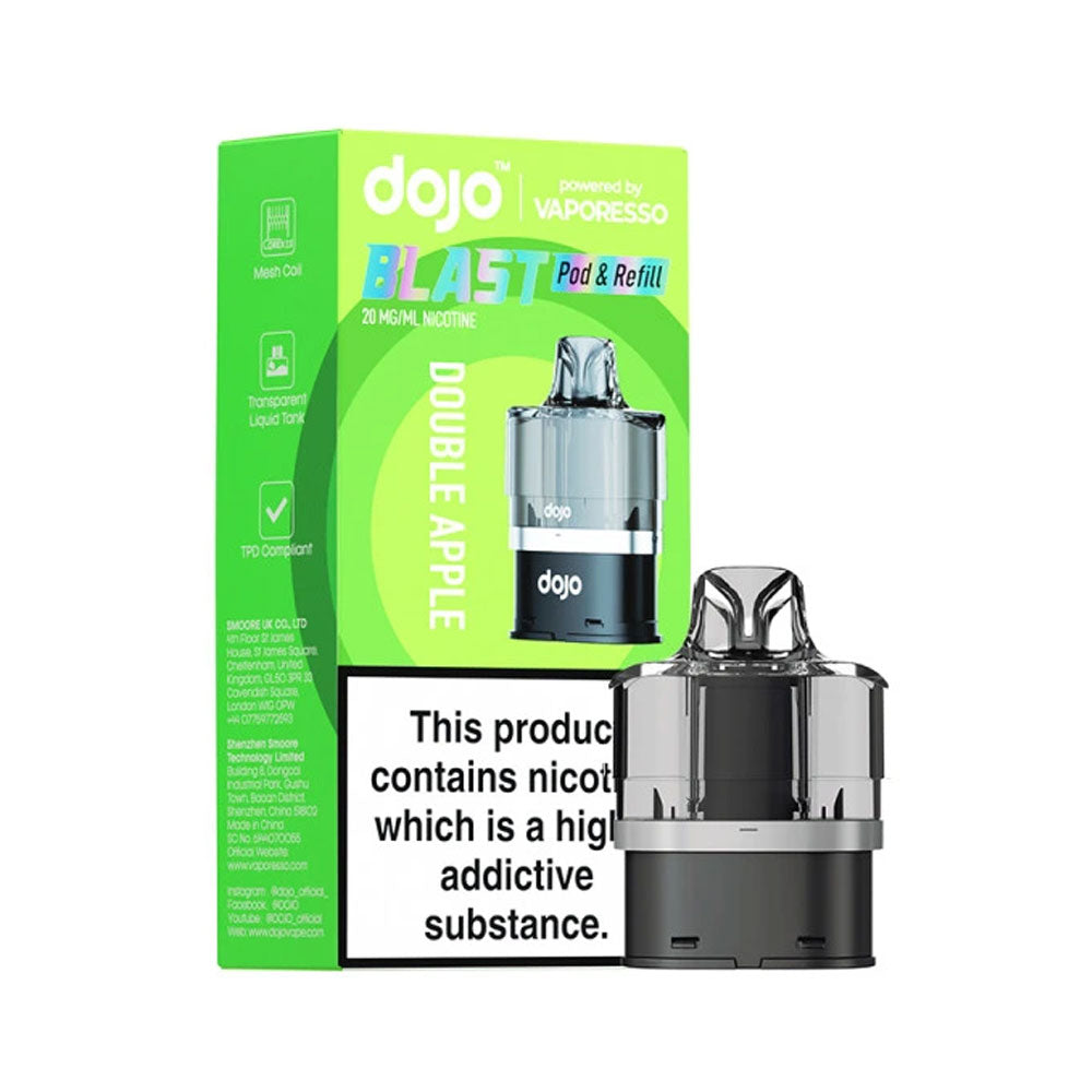 Vaporesso Dojo Blast 6000 Prefilled Pod - Double Apple