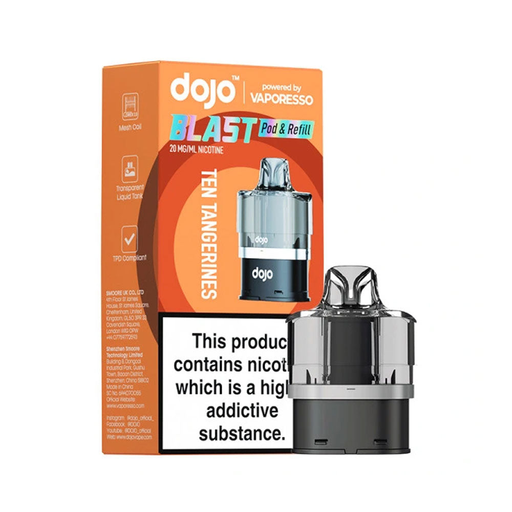Vaporesso Dojo Blast 6000 Prefilled Pod - Ten Tengrines