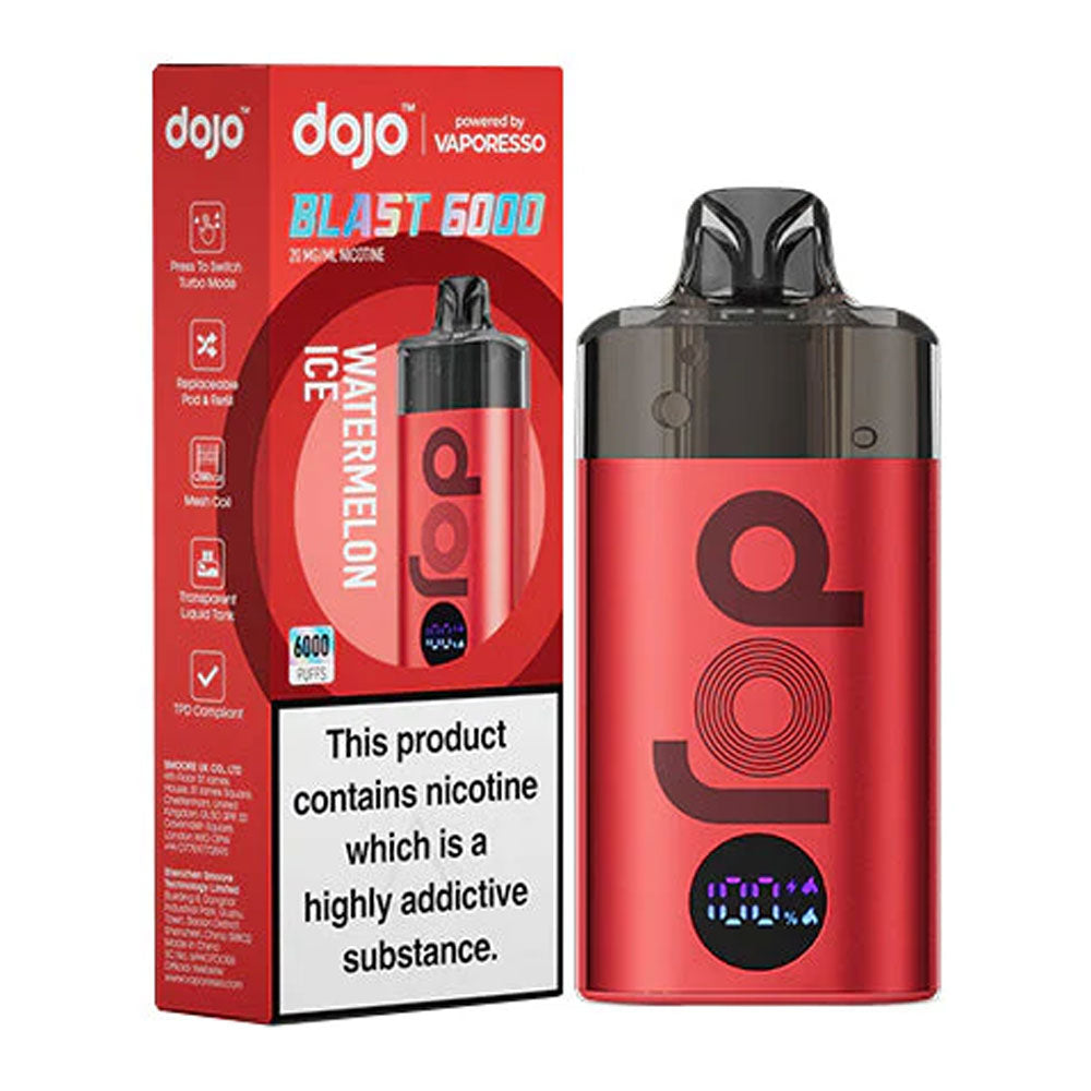 Vaporesso Dojo Blast 6K Prefilled Pod Kit - Watermelon Ice