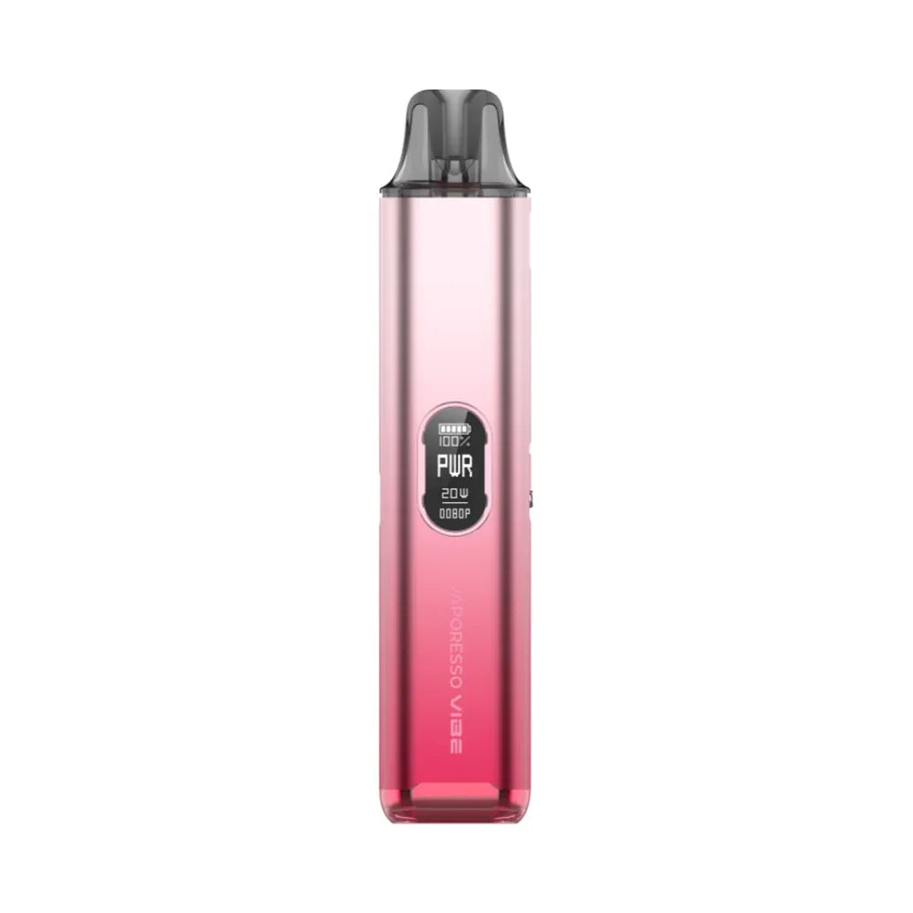Vaporesso VIBE 20W refillable pod kit in Cherry Pink