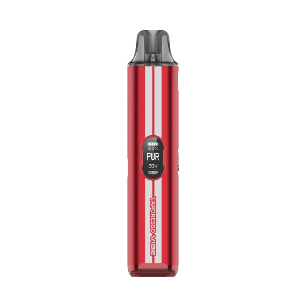 Vaporesso VIBE 20W refillable pod kit in Racing Red