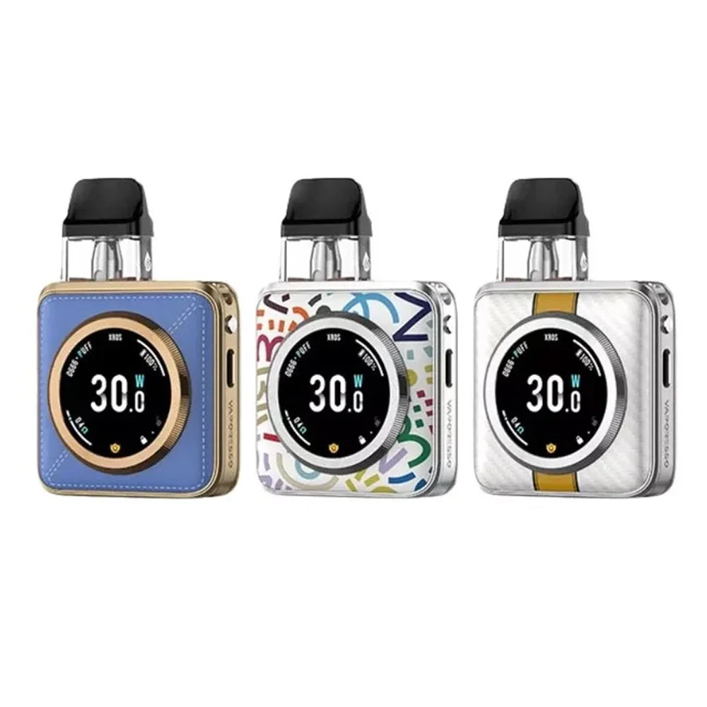 Vaporesso XROS 5 Nano refillable pod kits in the available colours
