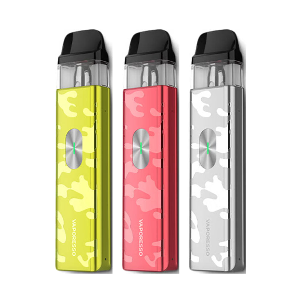 Vaporesso XROS 4 Mini refillable pod kits in the available colours