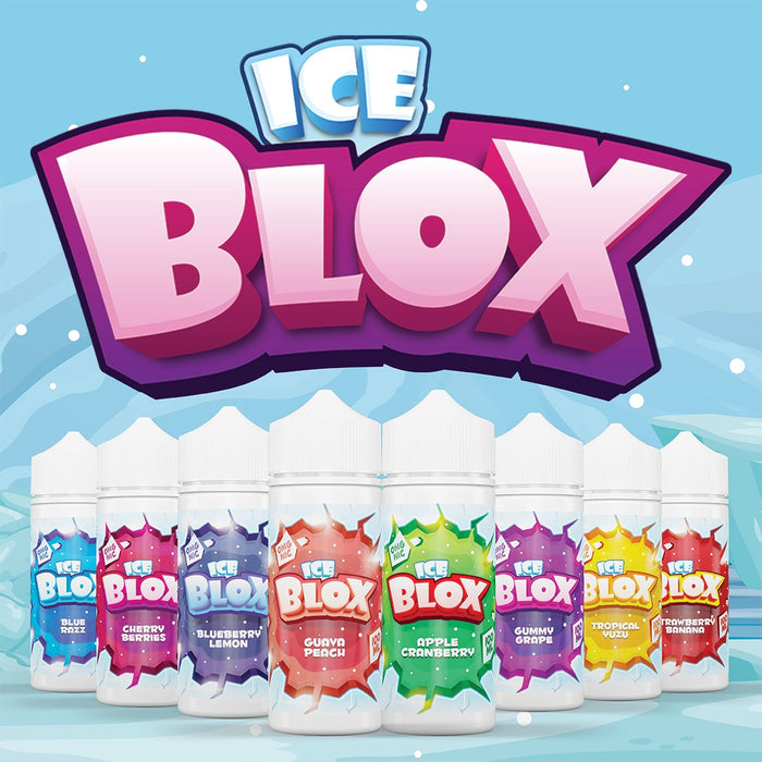 Ice Blox Eliquids  100ml Shortfills & 10ml Nic Salts – Vape Shop