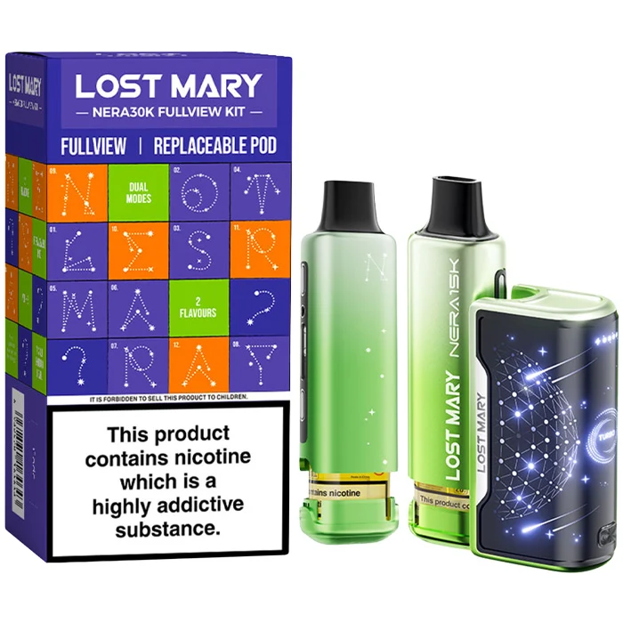 Lost Mary NERA30K Stargazer Green Edition prefilled pod kit