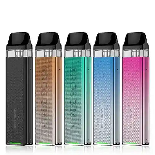 Vaporesso XROS 3 Mini Pod Kit - Explore a wide range of e-liquids, vape kits, accessories, and coils for vapers of all levels - Vape Saloon