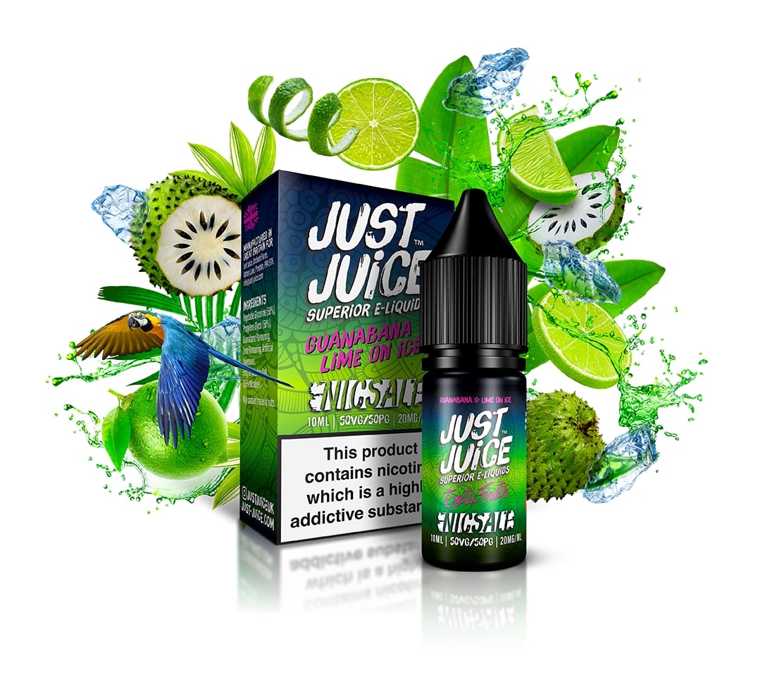 Just Juice Nic Salts (Available in 11mg + 20mg) - Explore a wide range of e-liquids, vape kits, accessories, and coils for vapers of all levels - Vape Saloon