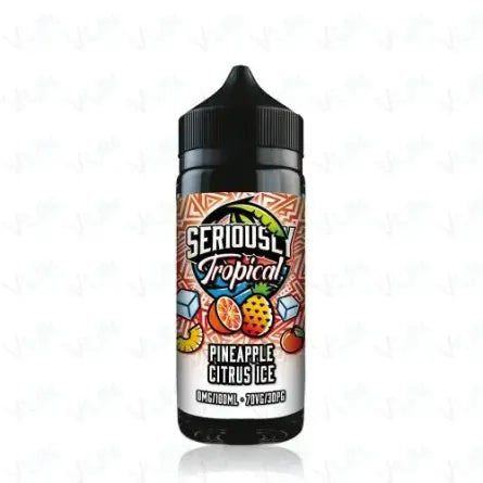 Doozy Seriously 100ml Shortfills - TROPICAL - Pineapple Citrus Ice