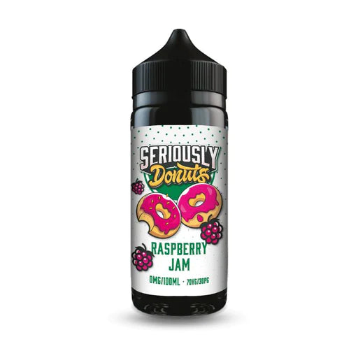 Doozy Seriously 100ml Shortfills - DONUTS - Raspberry Jam