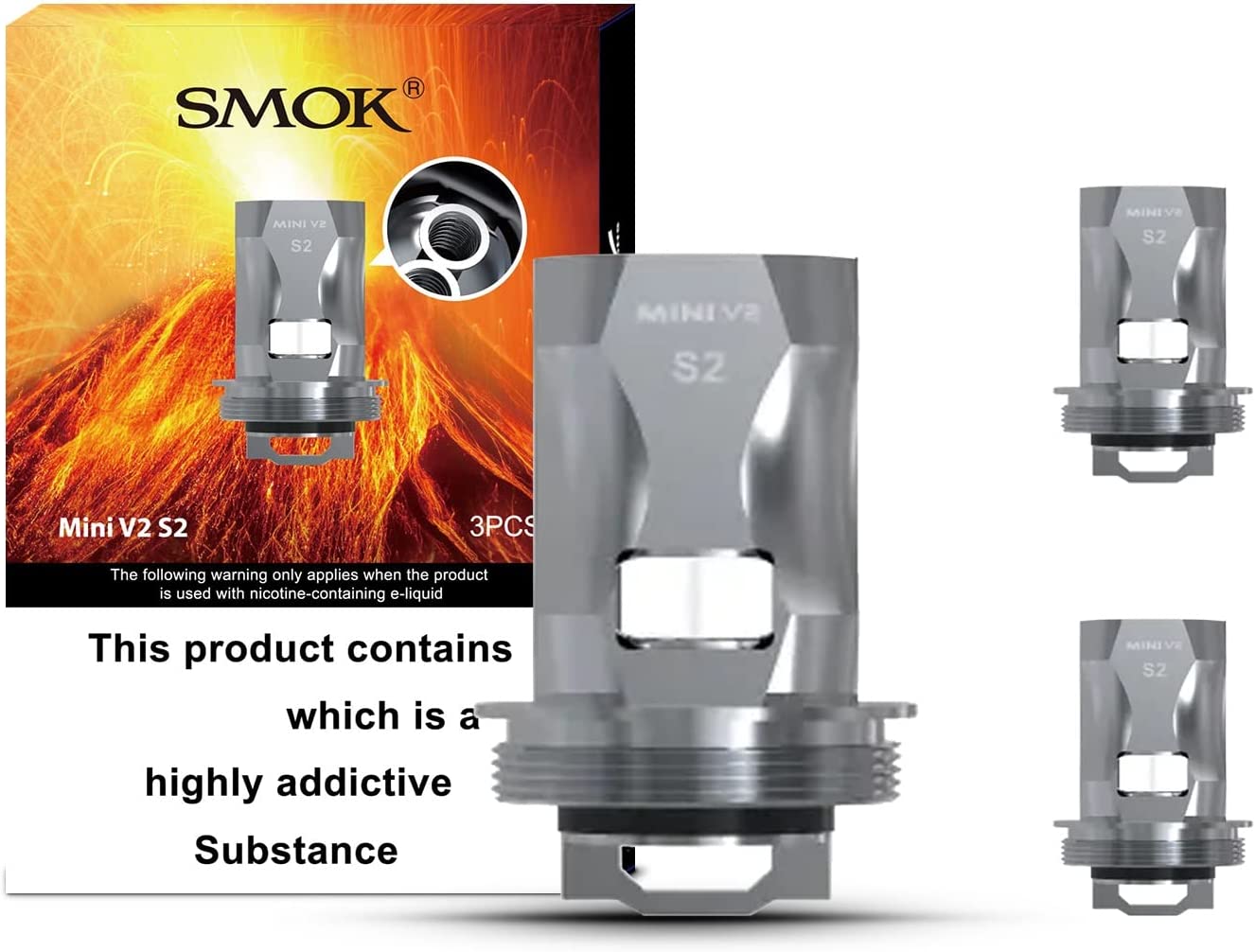 Smok Mini V2 Coils ( 3pack) - Explore a wide range of e-liquids, vape kits, accessories, and coils for vapers of all levels - Vape Saloon