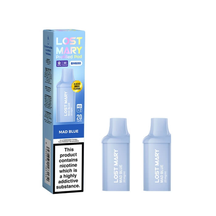Lost Mary BM600 Prefilled Pods (Pack of 2) - Mad Blue