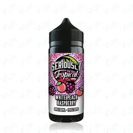 Doozy Seriously 100ml Shortfills - TROPICAL - White Peach Raspberry