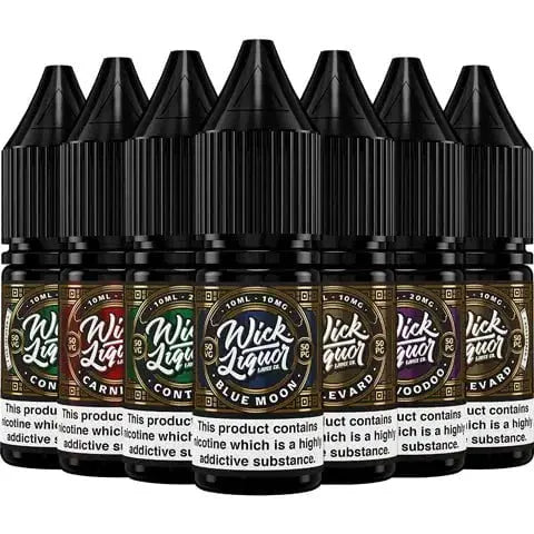 Wick Liquor Nic Salts - Explore a wide range of e-liquids, vape kits, accessories, and coils for vapers of all levels - Vape Saloon