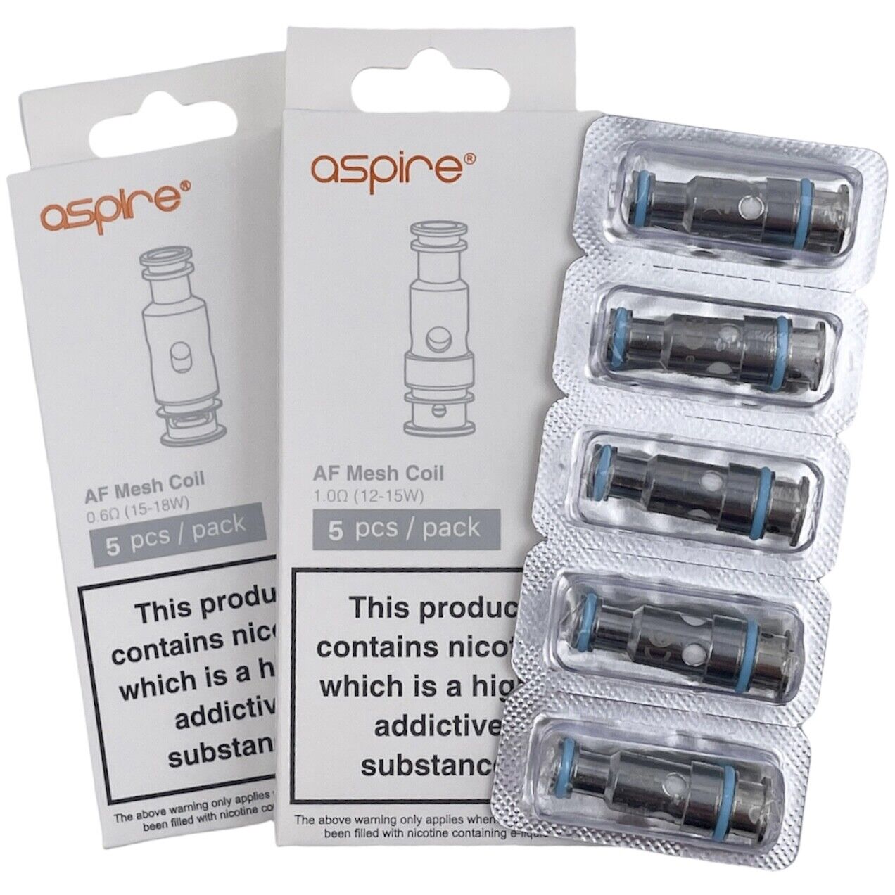 Aspire Flexus Coils (AF Mesh) 5 pack | Vape Saloon