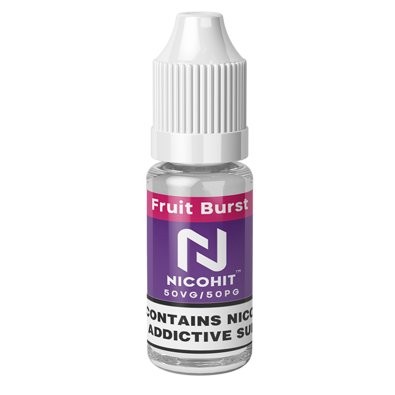 Nicohit Fruit Burst 10ml 50/50 E-Liquid