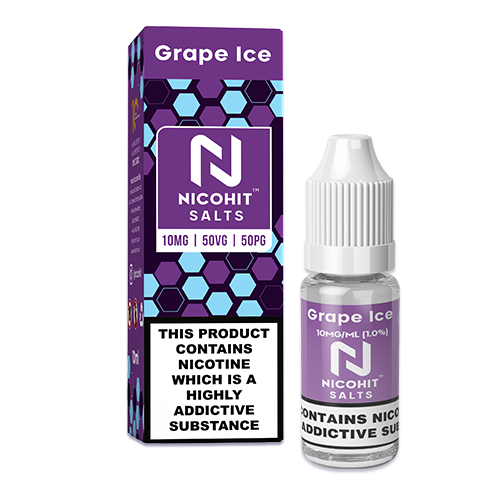 Nicohit Grape Ice 10ml Nic Salts