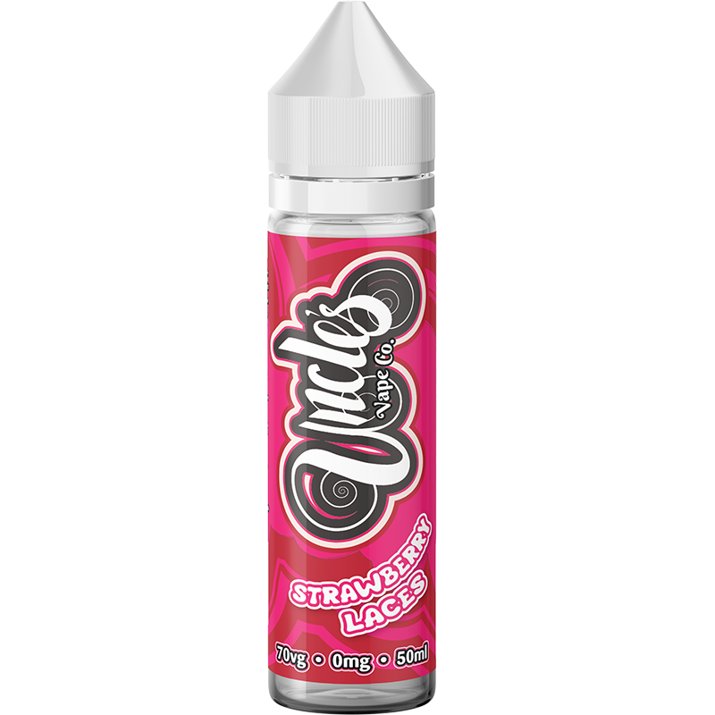 Uncles Shortfills 50ml 70VG - Strawberry Laces