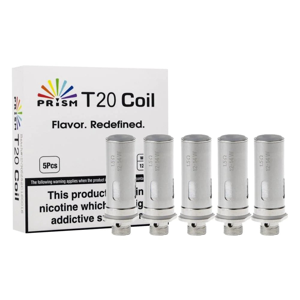 Innokin Prism T20 coils 5pcs - Explore a wide range of e-liquids, vape kits, accessories, and coils for vapers of all levels - Vape Saloon